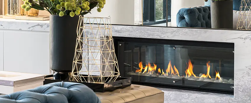 Custom Fireplace Crystals in Agoura Hills, California