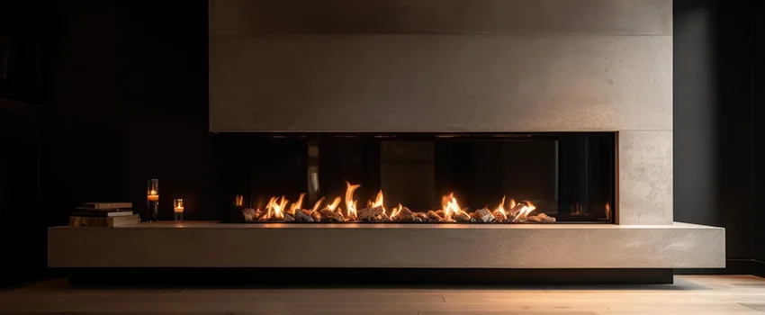 Gas Fireplace Ember Bed Design Services in Agoura Hills, California