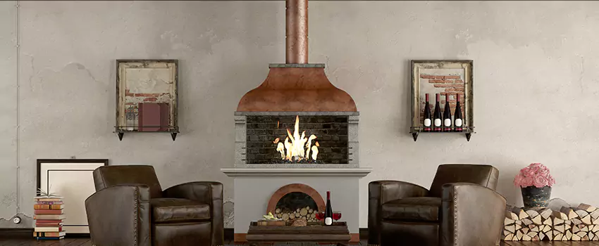 Thelin Hearth Products Providence Pellet Insert Fireplace Installation in Agoura Hills, CA
