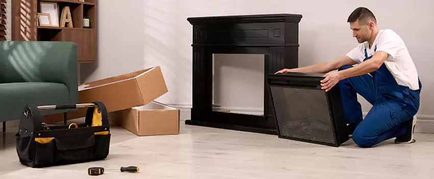 Old Rusted Metal Fireplace Repair And Replacement in Agoura Hills, CA